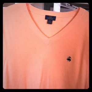 Brooks Brothers Orange Sweater vest